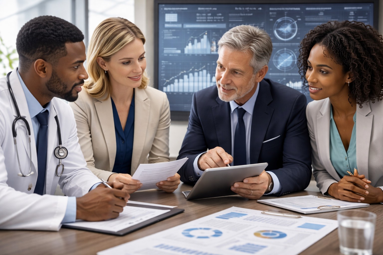 Healthcare leadership collaboration and advisory delivery